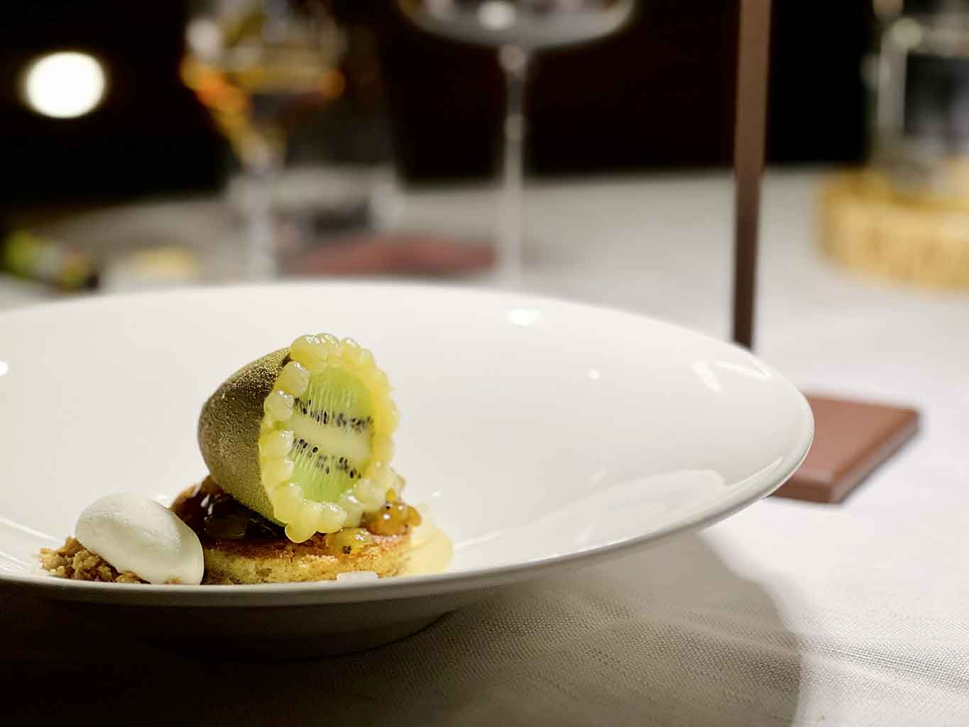 Nuovi piatti tipici: ricotta di bufala, kiwi dellAgro Pontino, gelato alla grappa